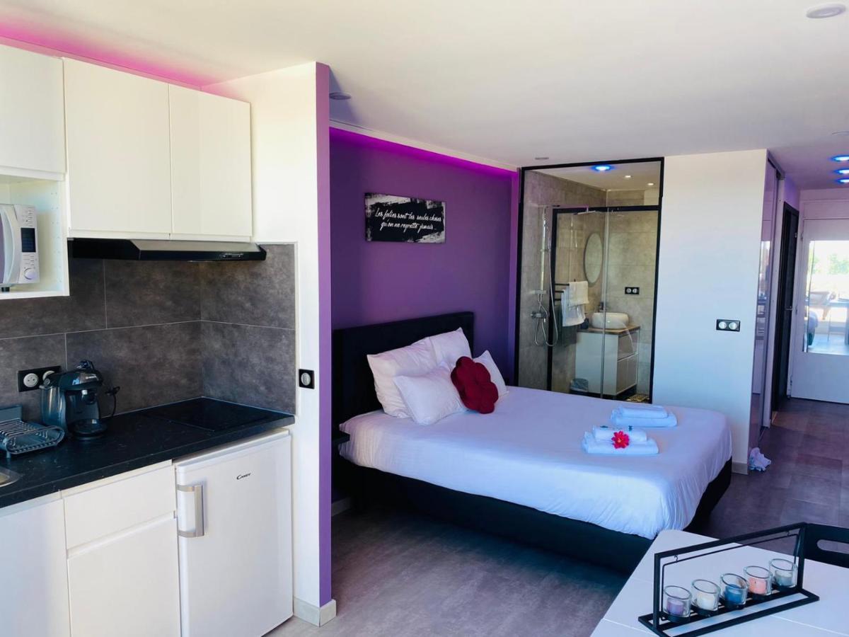 Studio Camp Naturiste Vue Mer, Le Gilyves Cocooning Agde Exterior foto