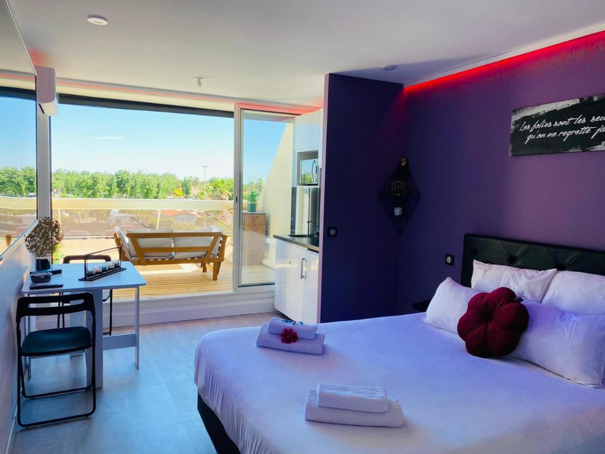 Studio Camp Naturiste Vue Mer, Le Gilyves Cocooning Agde Exterior foto